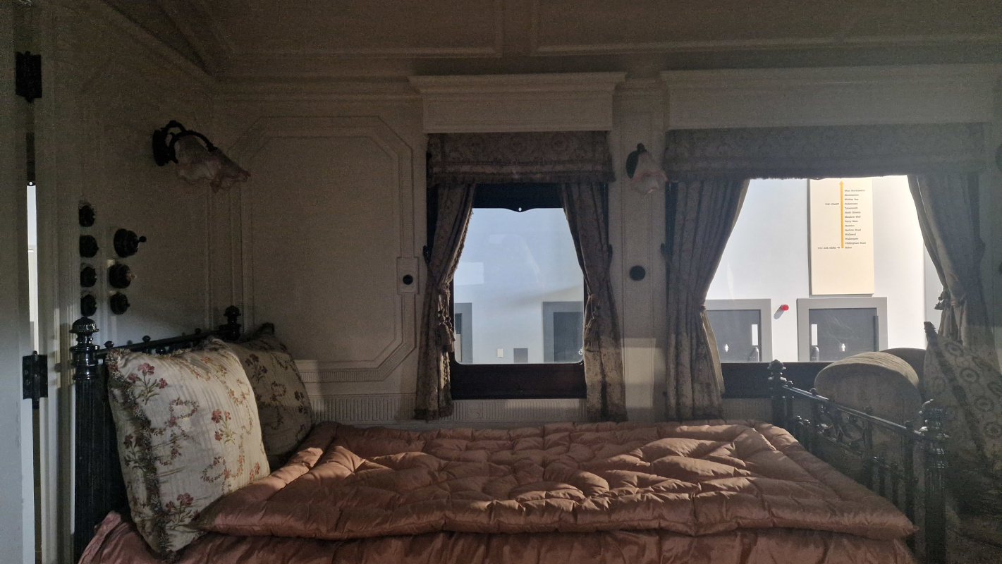 Queen Alexandra’s royal train car