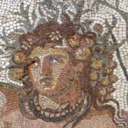 Ancient mosaic of Gæa