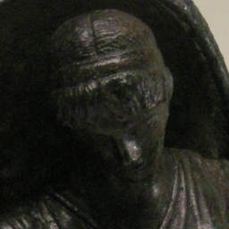 Ancient statue of Nyx